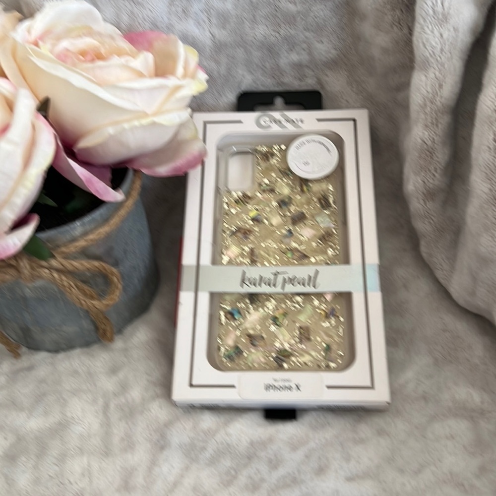 Beautiful case mate I phone X case